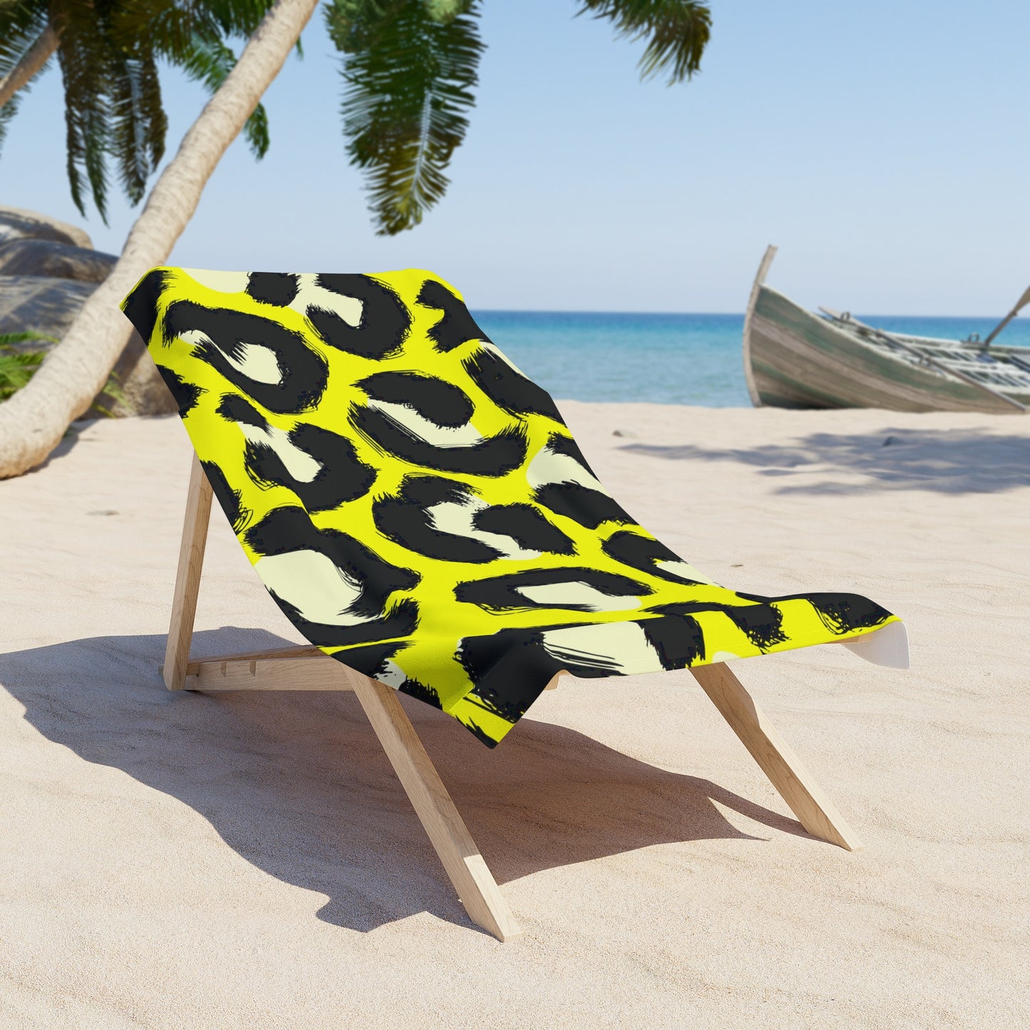 Leopard Beach Towel - Summer Vibes