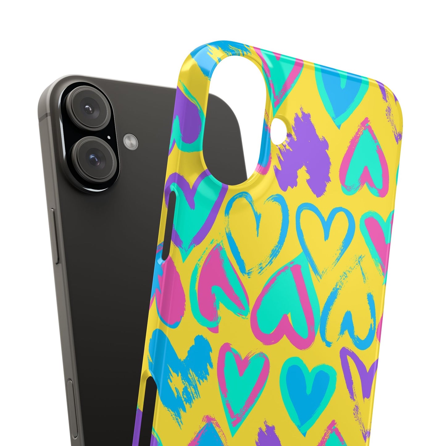 Case cuori colorato