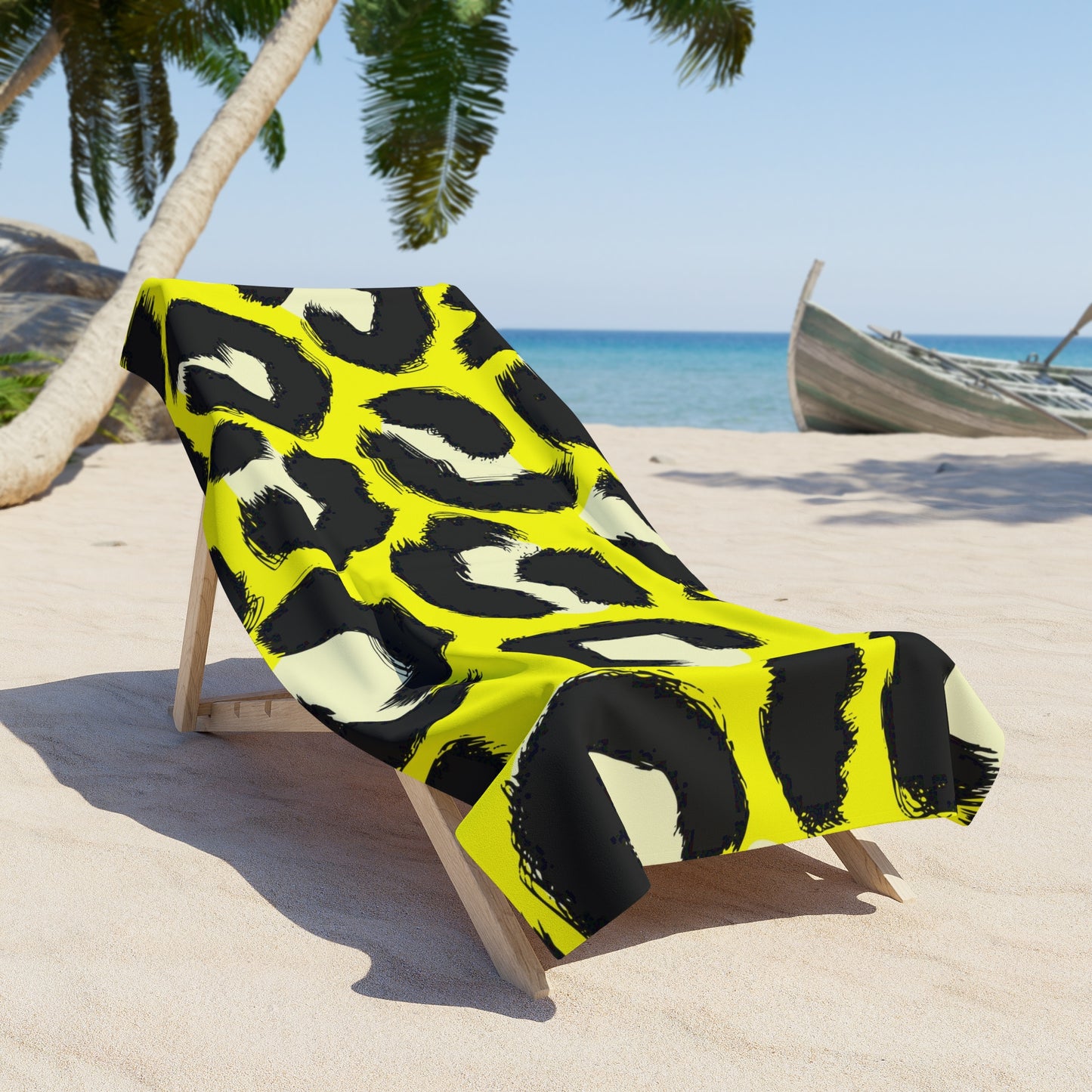 Leopard Beach Towel - Summer Vibes