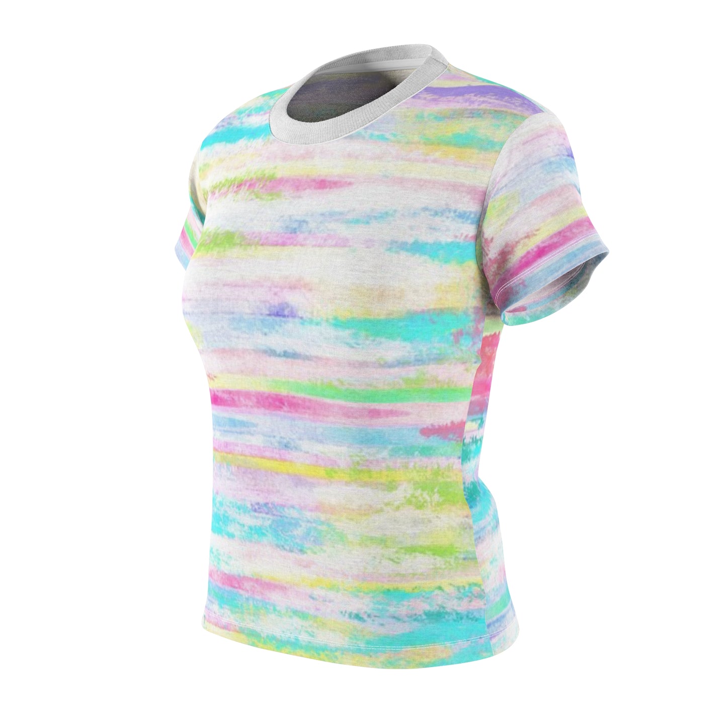 Pastel Watercolor Tee - Colorful Summer
