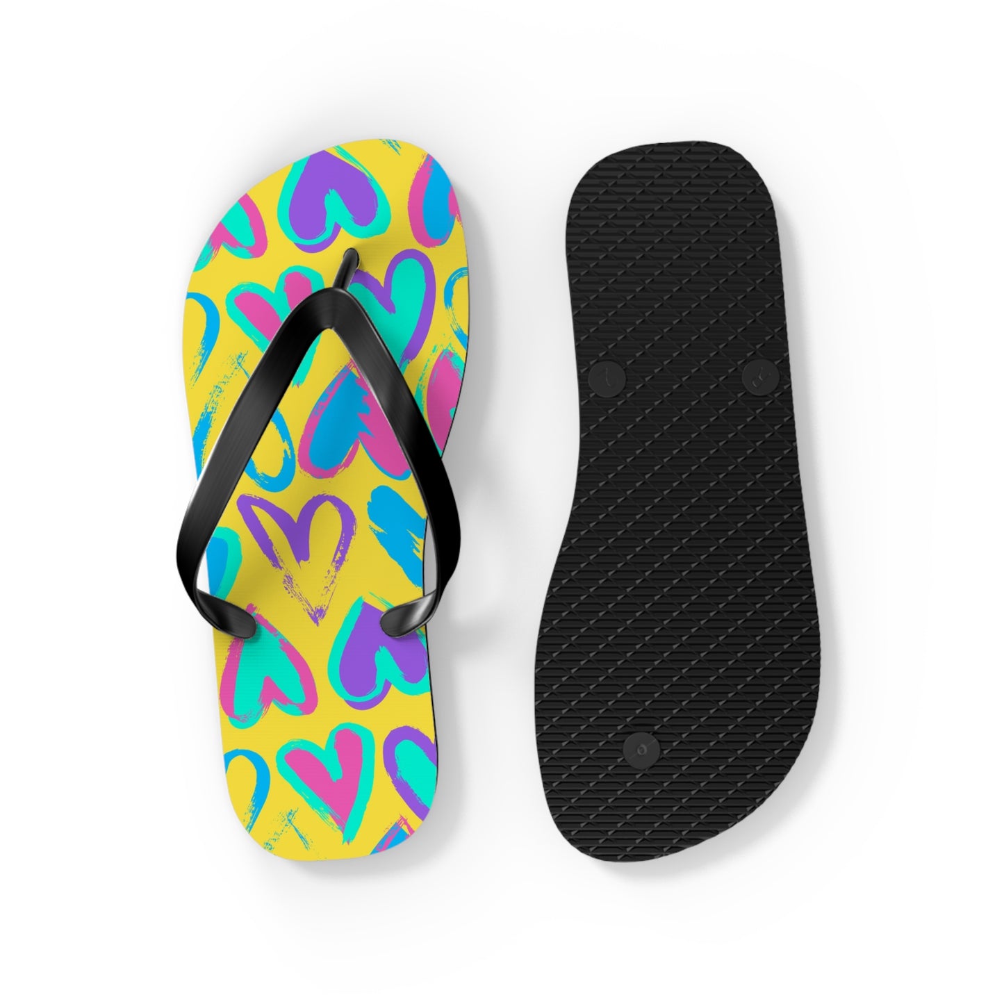 Flip Flops cuori colorati