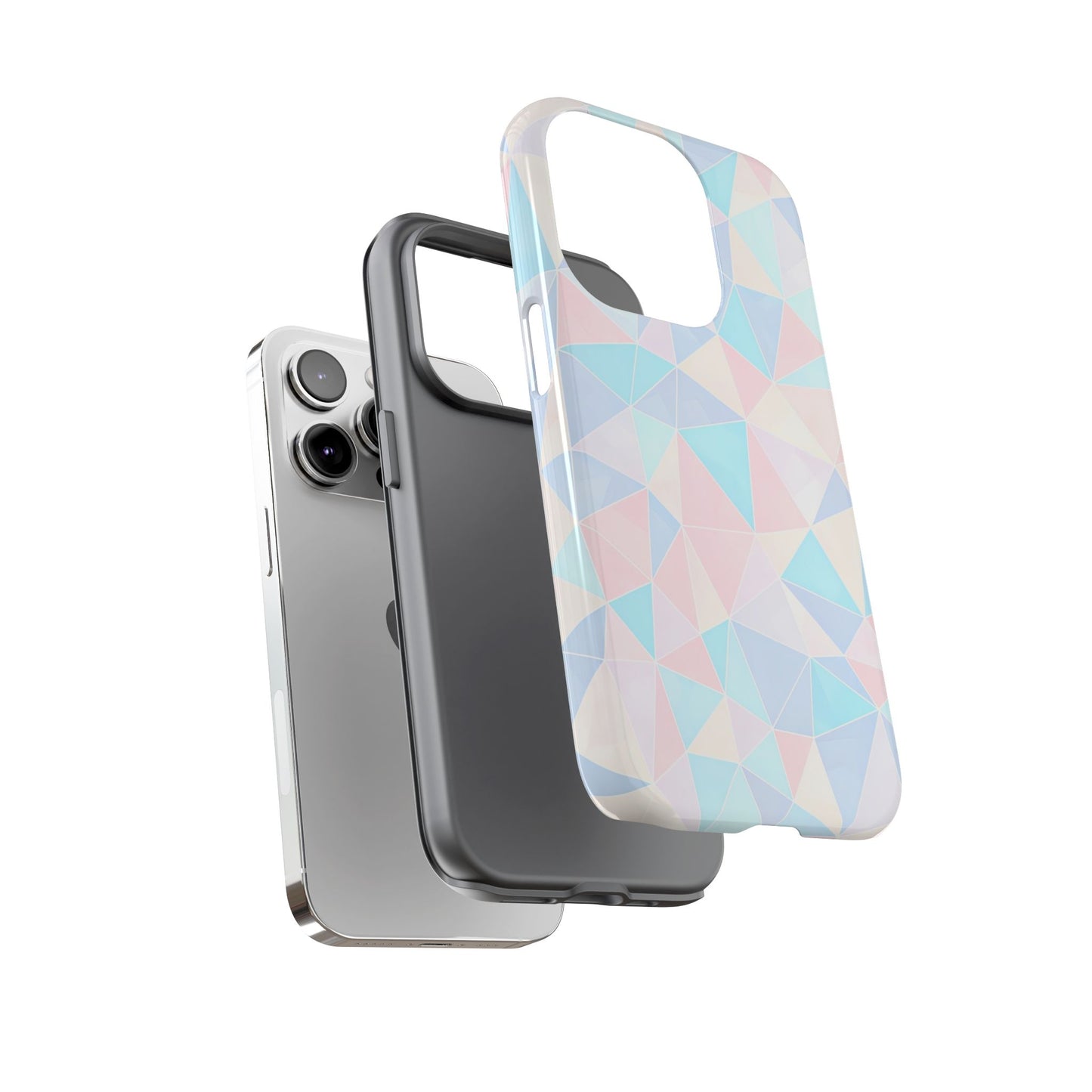 Pastel Geometric Phone Case