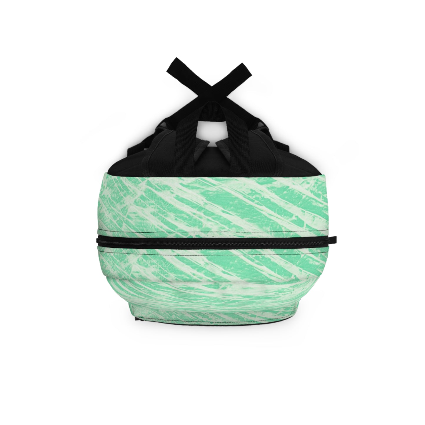 Zaino verde menta alla moda, elegante borsa scolastica, zaino casual, compagno di viaggio, borsa ecologica, idea regalo unica