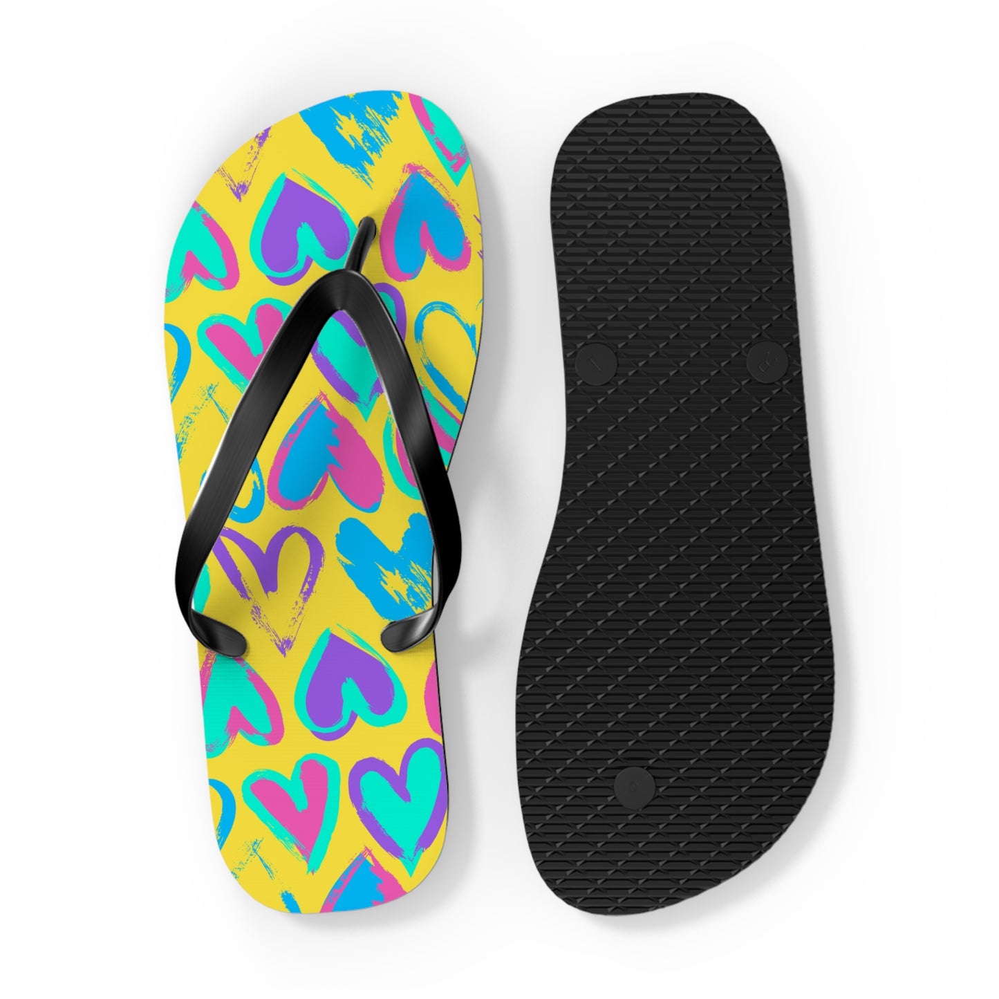 Flip Flops cuori colorati