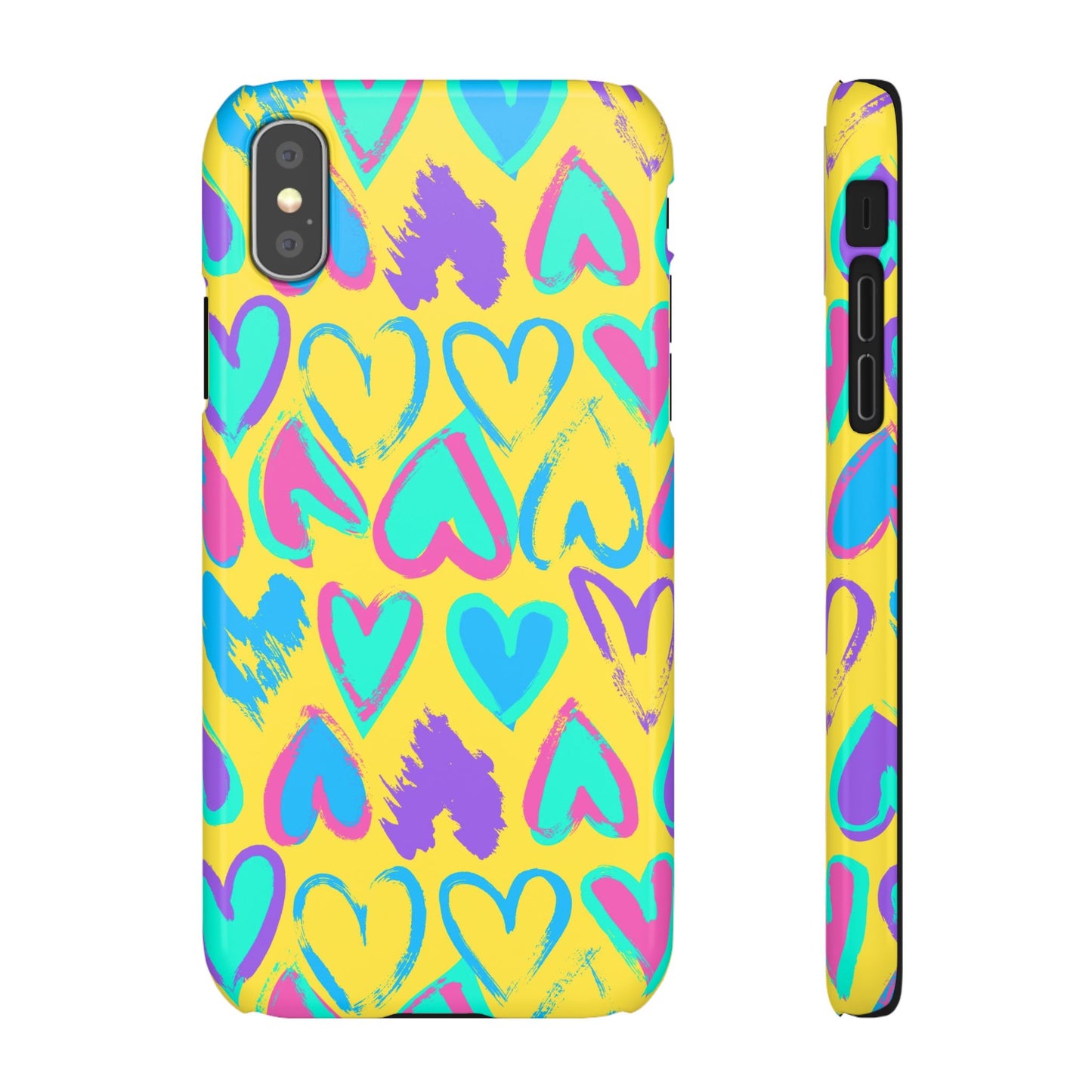 Case cuori colorato