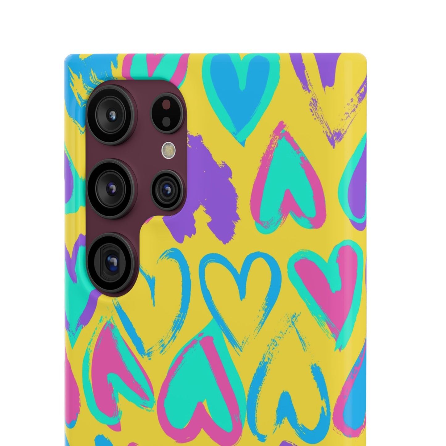 Case cuori colorato