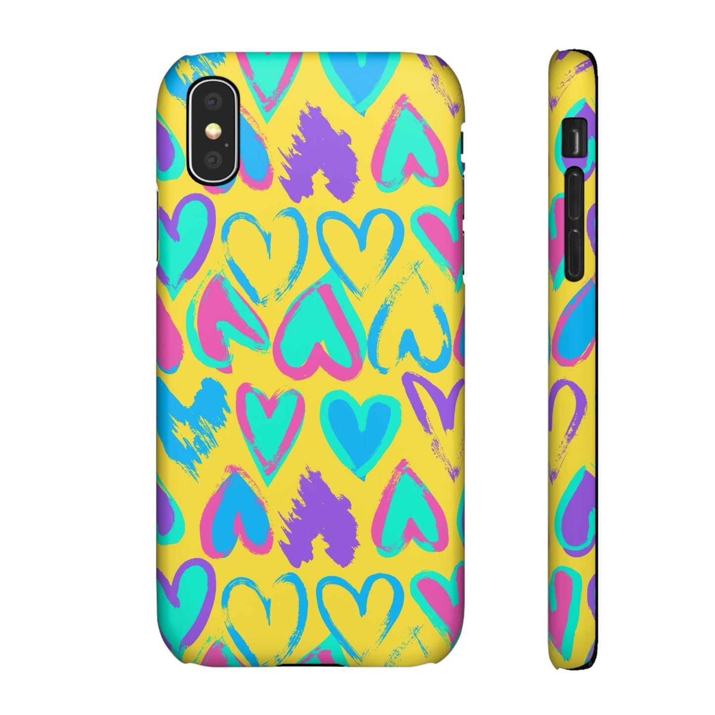 Case cuori colorato