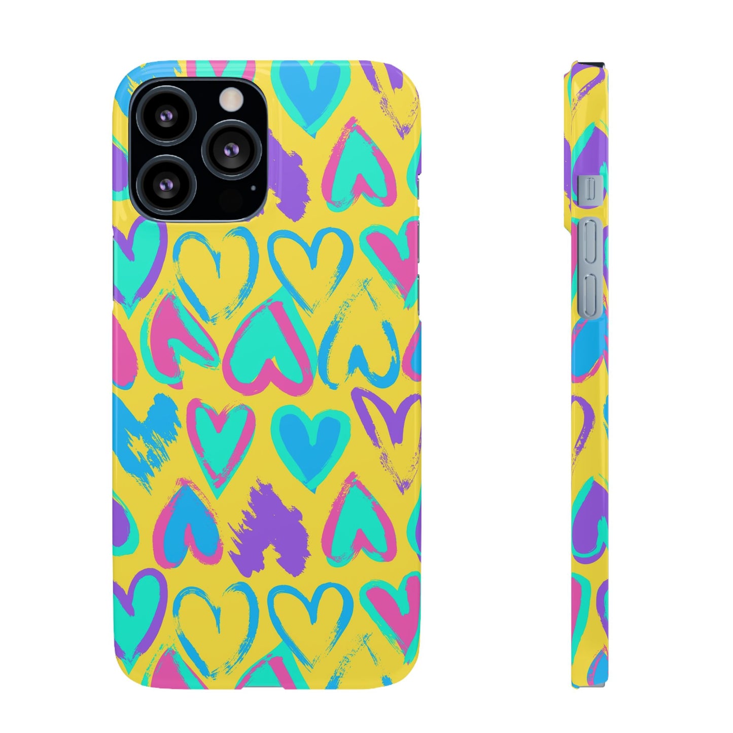 Case cuori colorato