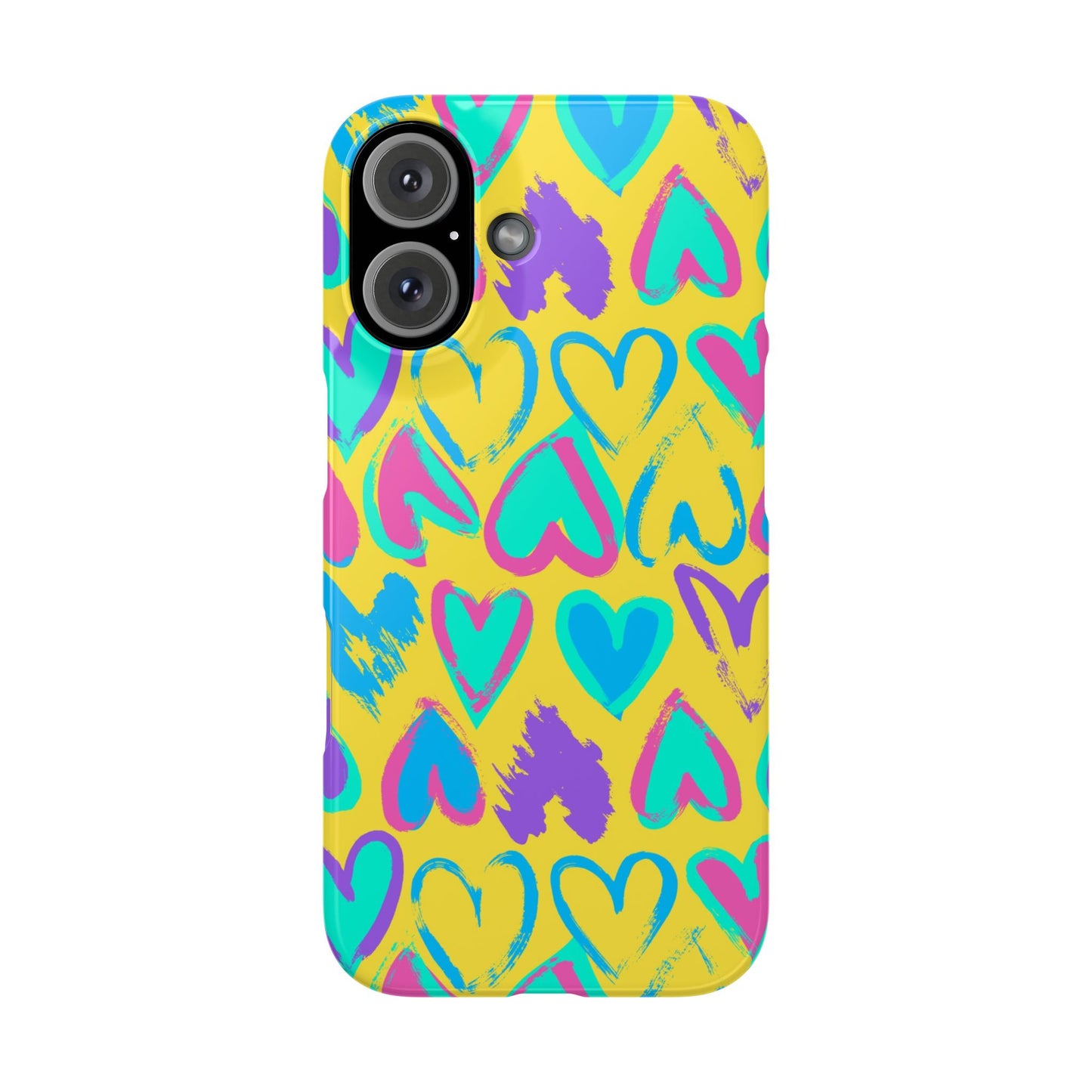 Case cuori colorato