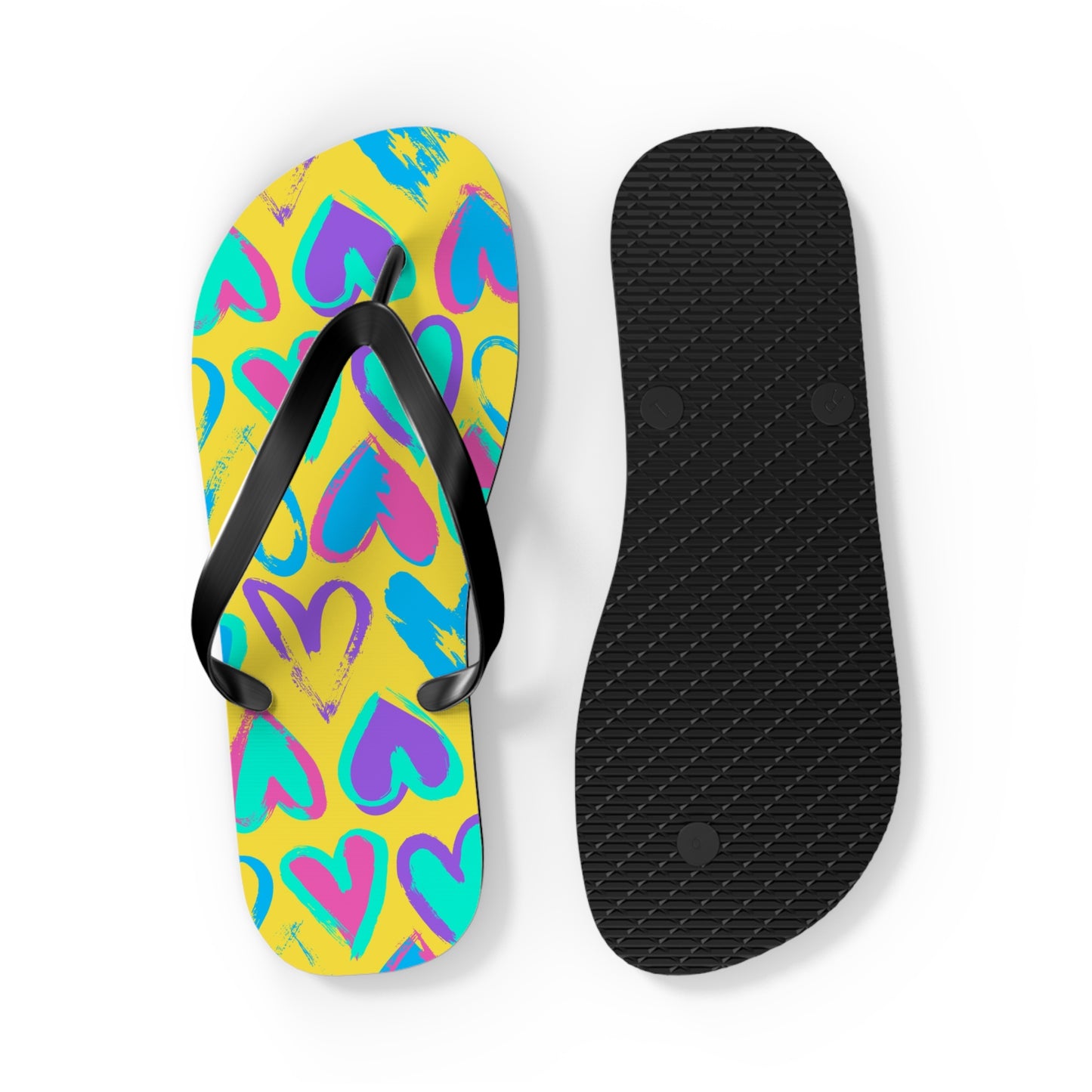 Flip Flops cuori colorati