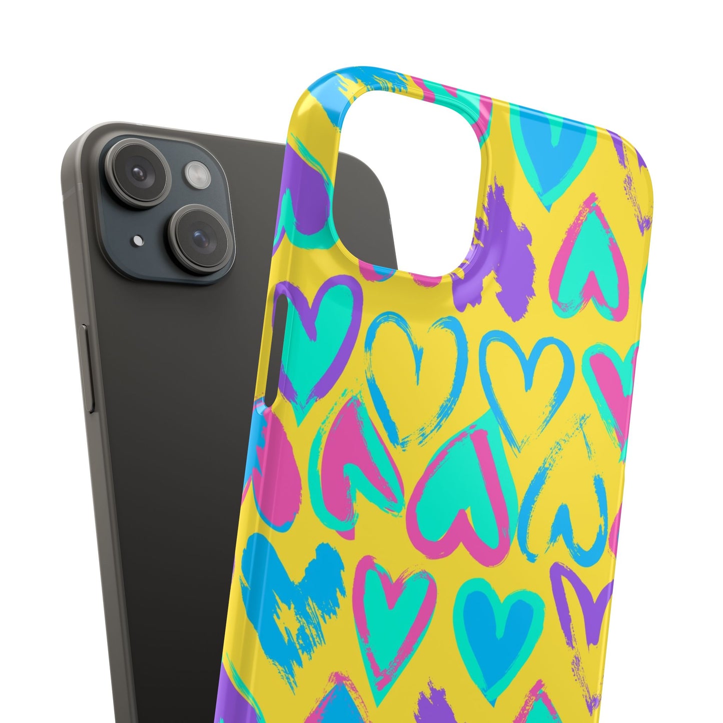 Case cuori colorato