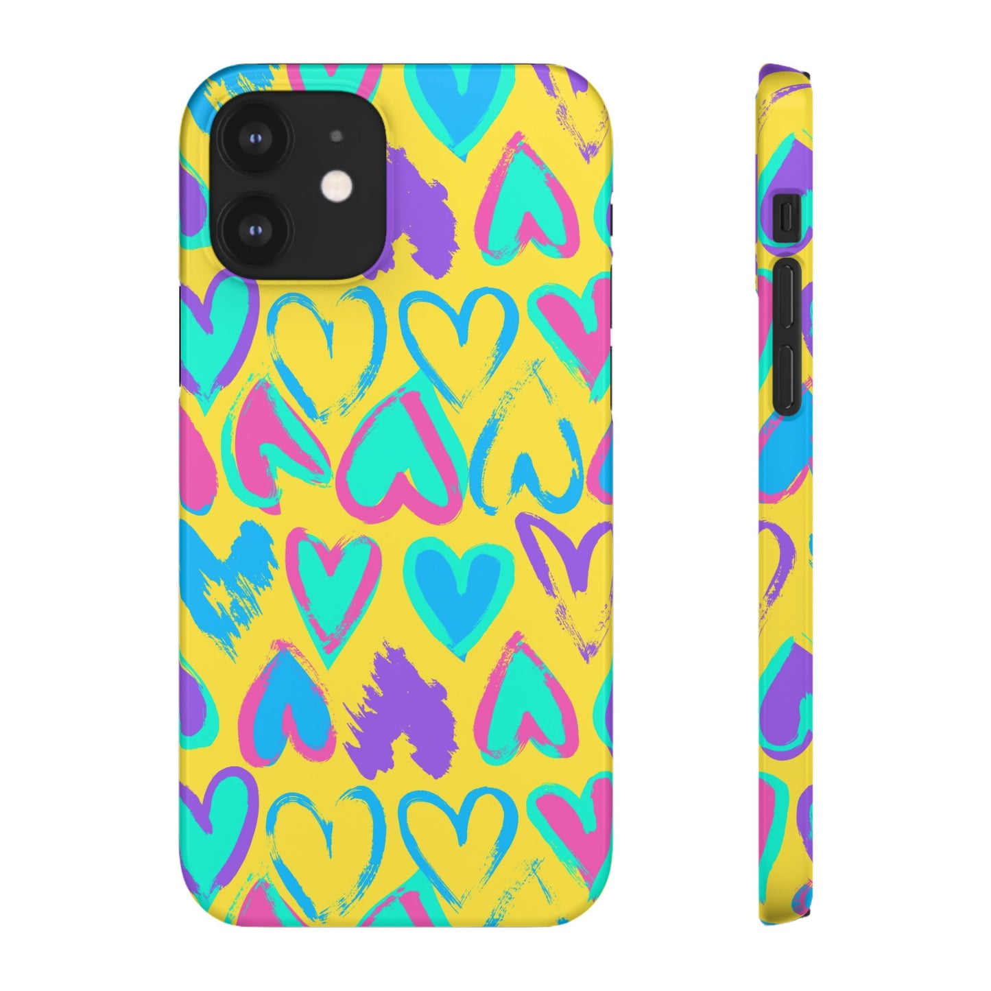Case cuori colorato