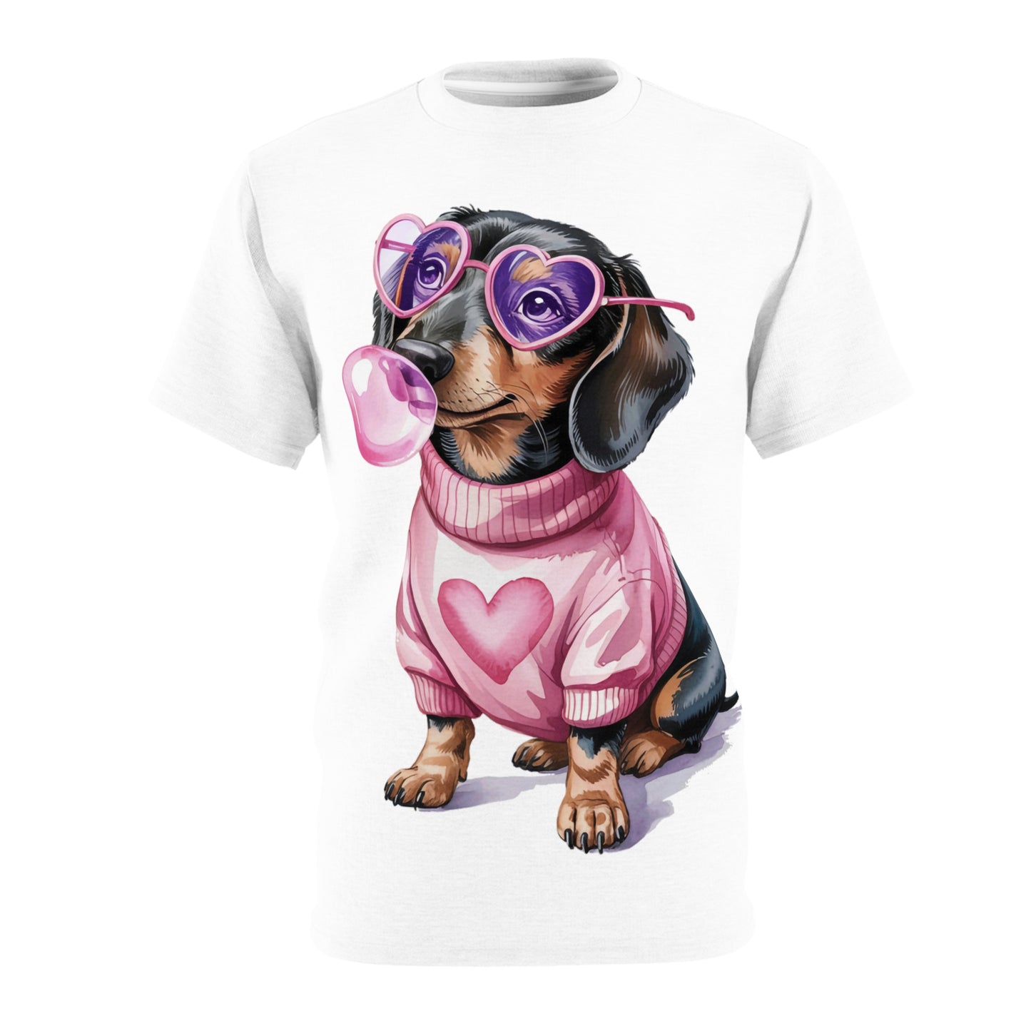 Dog Tee - Bubblegum