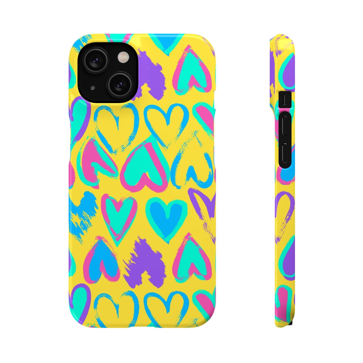 Case cuori colorato