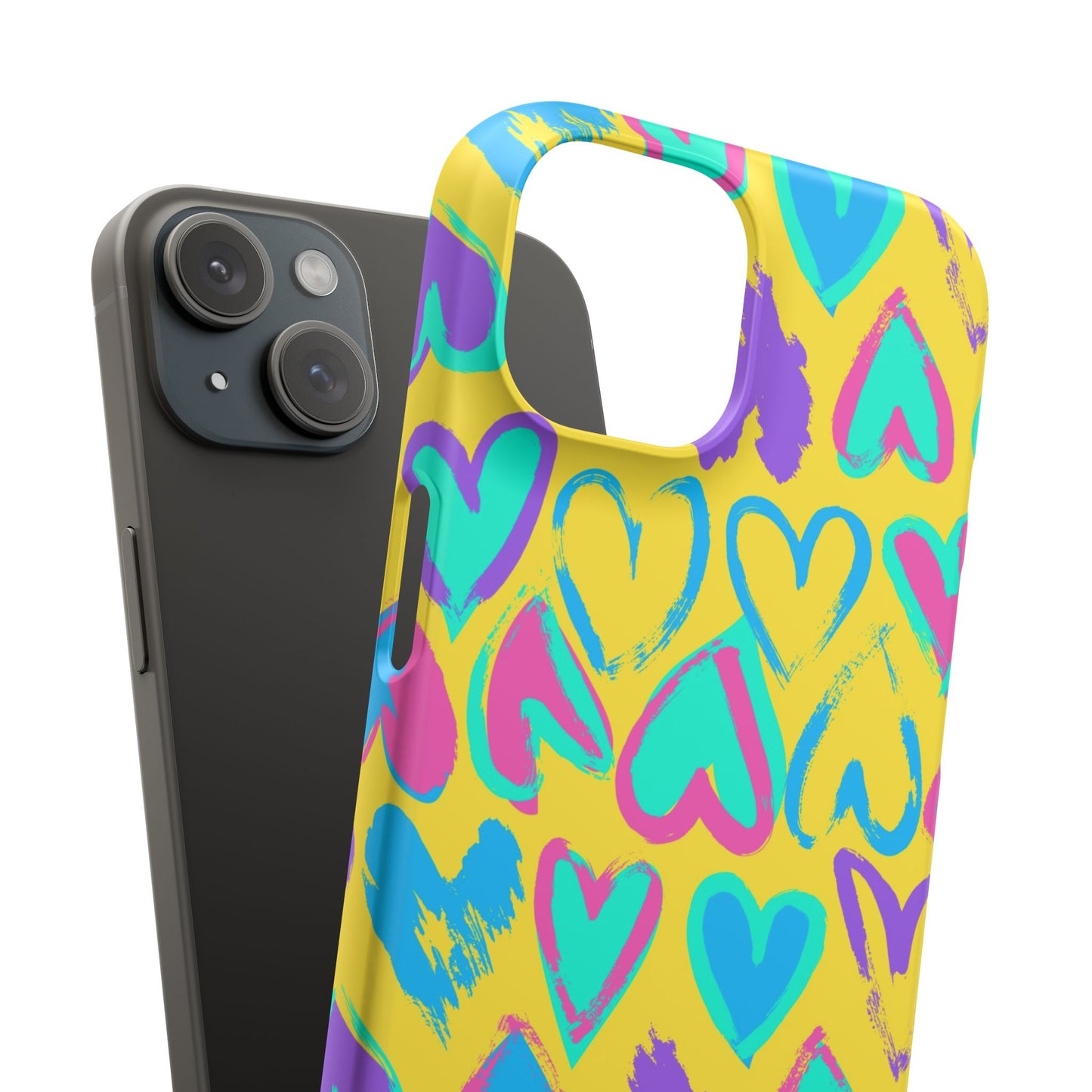 Case cuori colorato