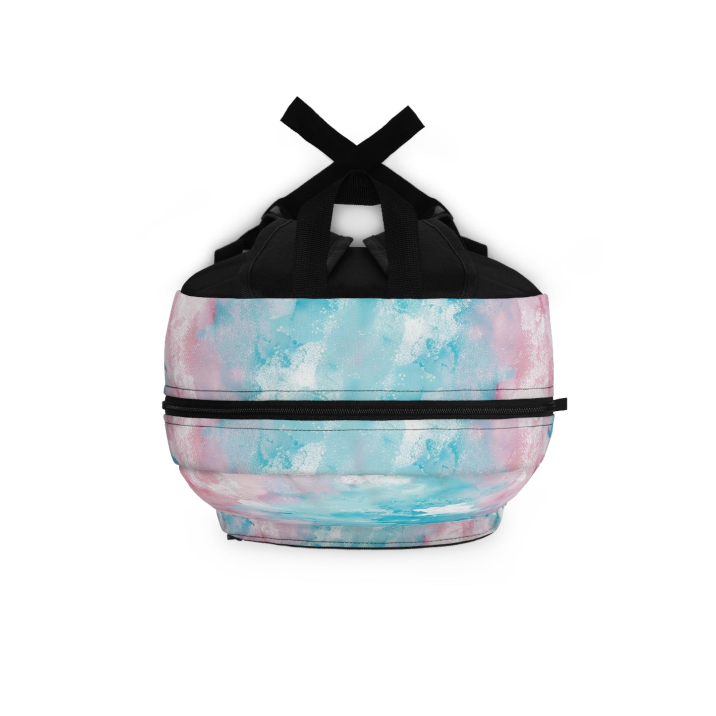 Zaino tie-dye pastello, borsa scolastica colorata, zaino alla moda per studenti, borsa da viaggio elegante, ideale per feste e festival