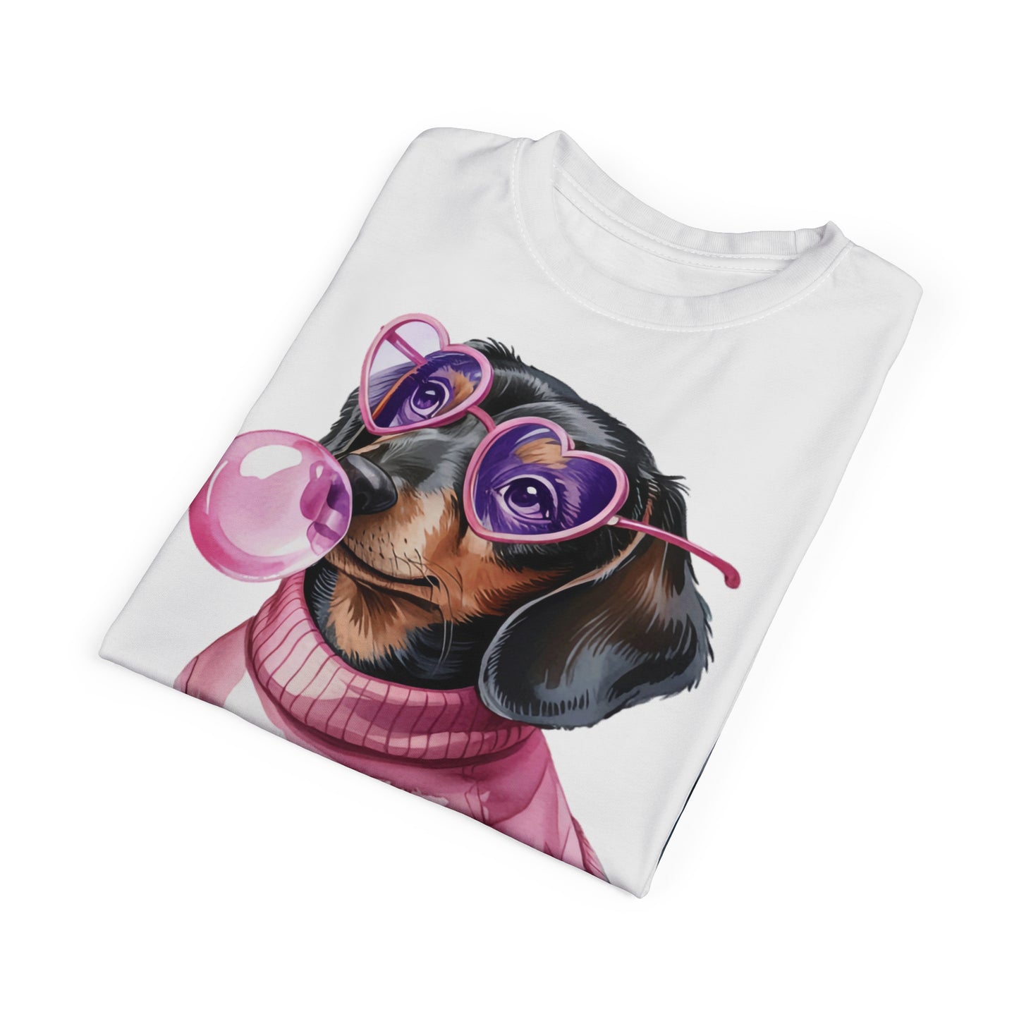 Dog Tee - Bubblegum