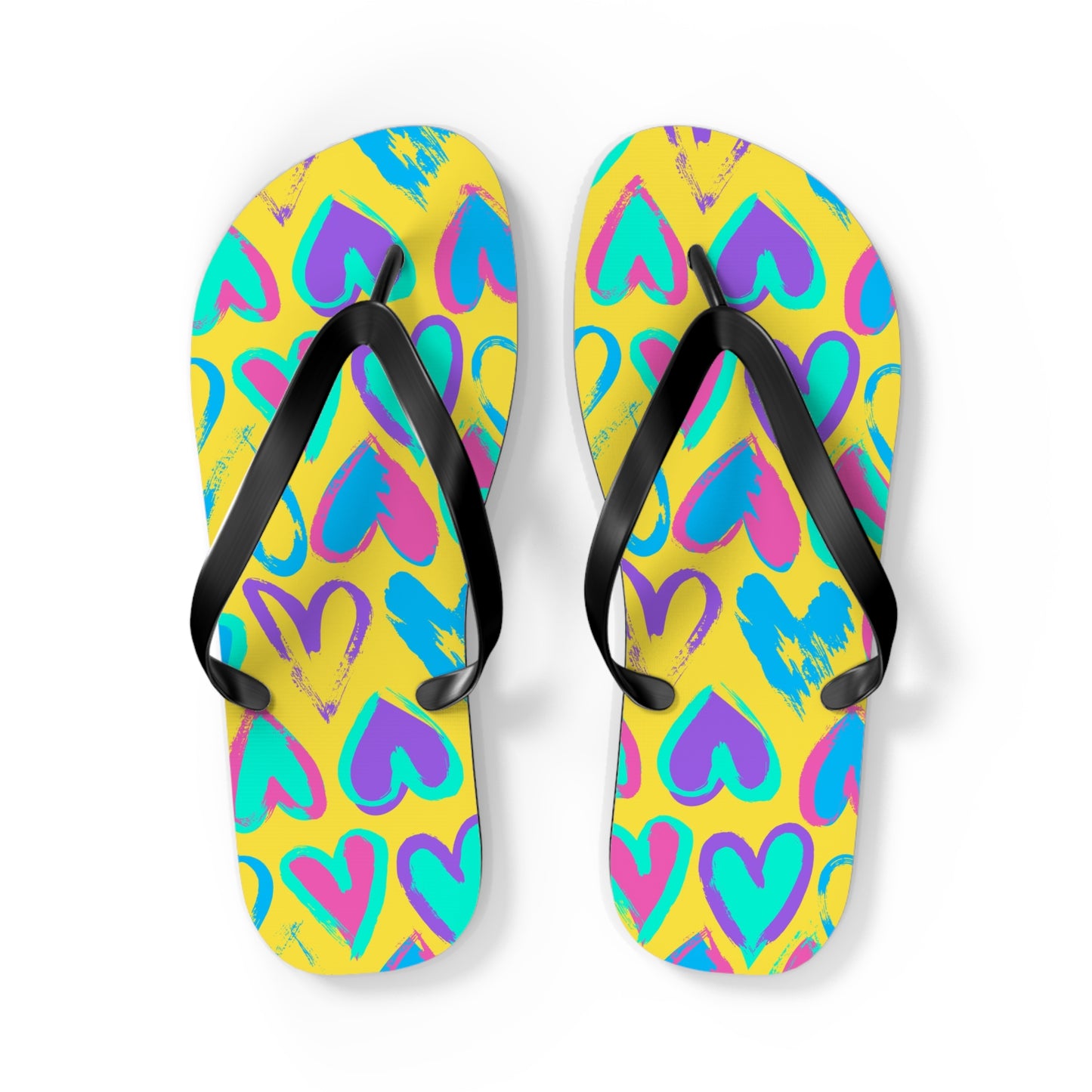 Flip Flops cuori colorati