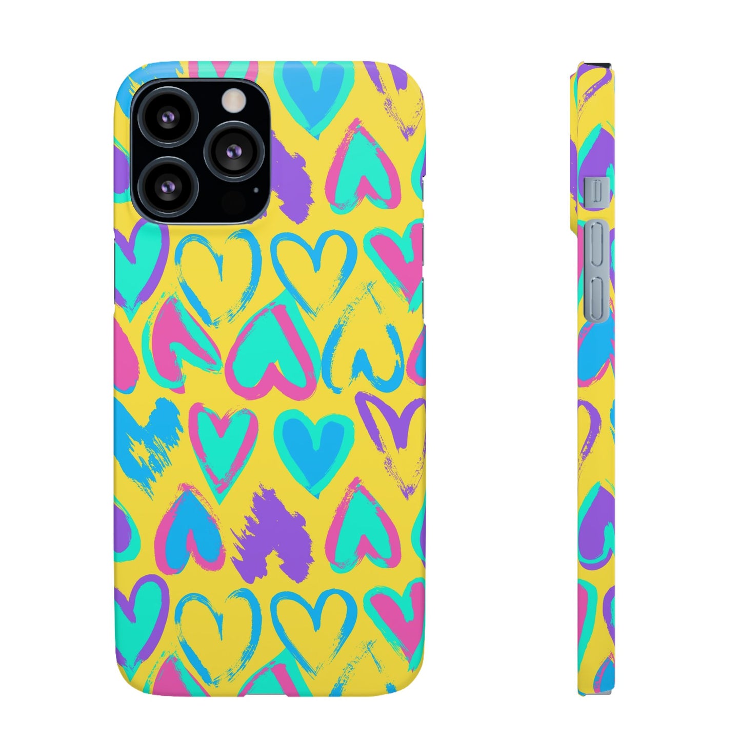 Case cuori colorato