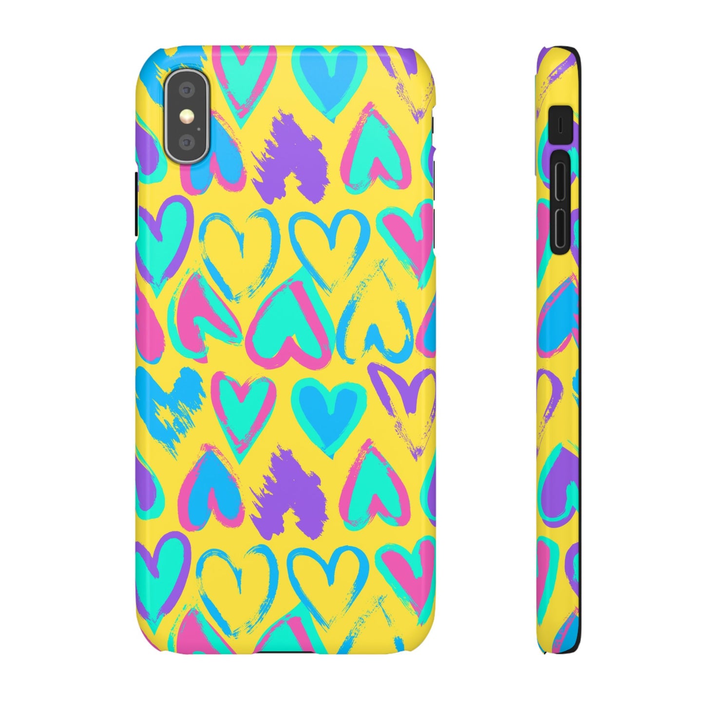 Case cuori colorato