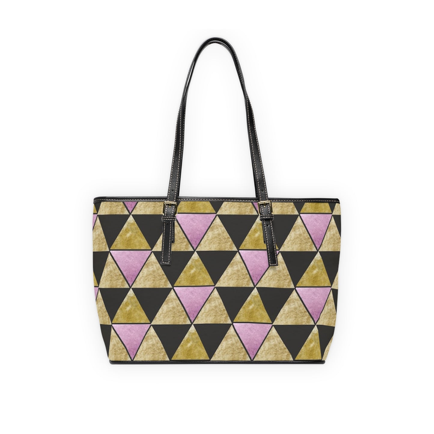 Chic Geometric borsa di pelle