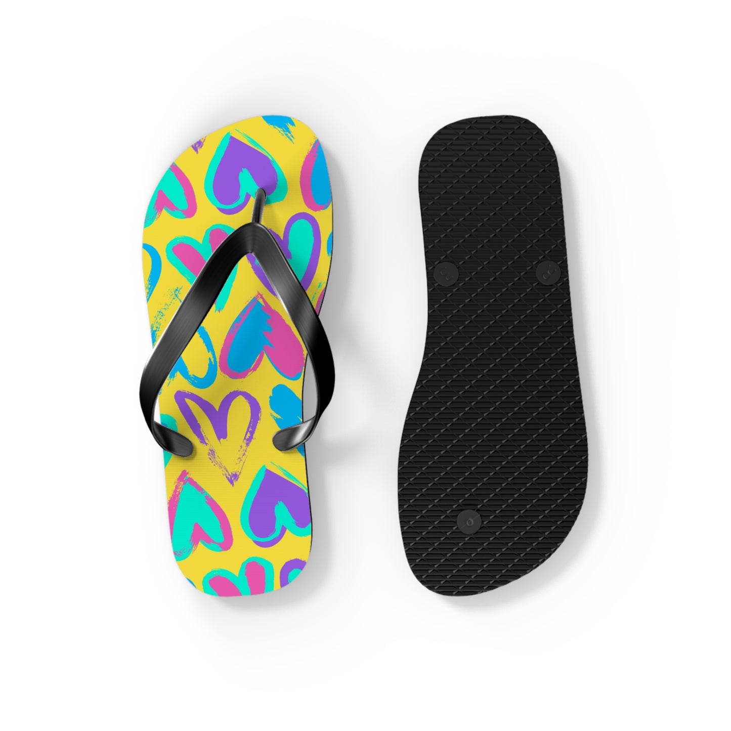 Flip Flops cuori colorati