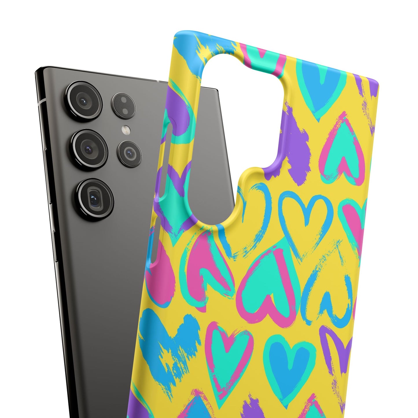 Case cuori colorato