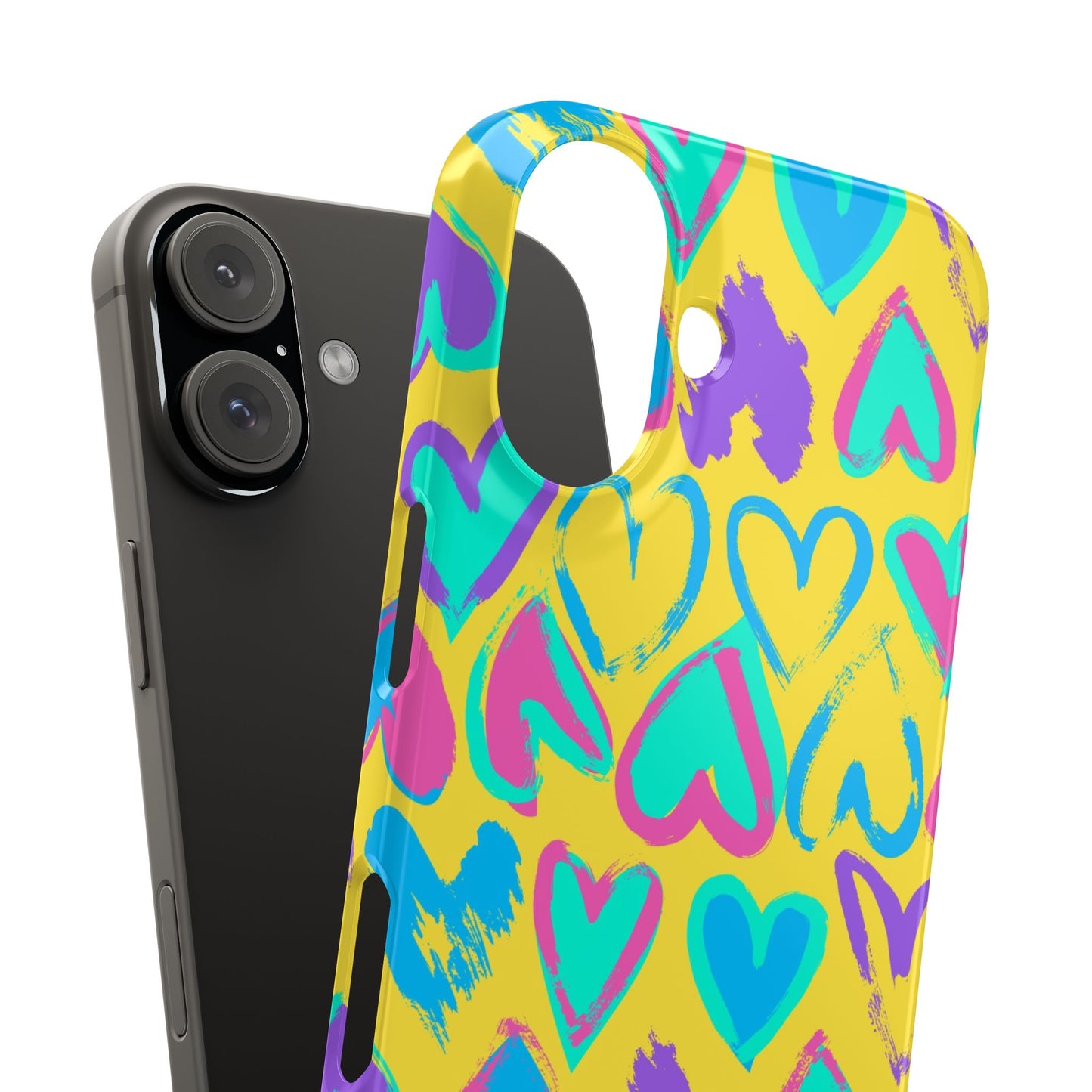 Case cuori colorato