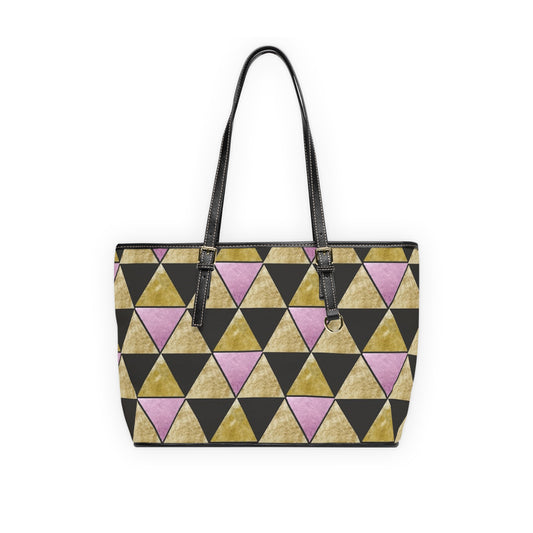 Chic Geometric borsa di pelle