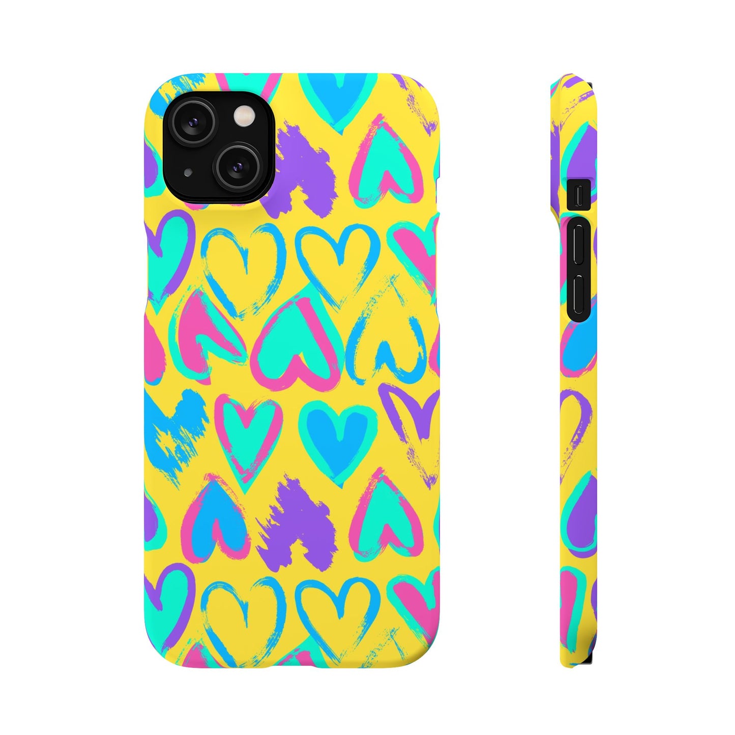 Case cuori colorato
