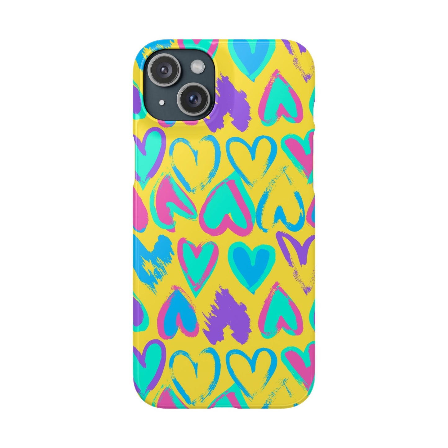 Case cuori colorato